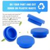 1 Pack 5 Gallon Water Jug Cap Reusable; Non-Spill 55mm/2.17in Water Bottle Caps; Silicone Replacement Cap Lids Anti Splash