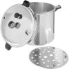 Presto 01784 23-Quart Induction Compatible Pressure Canner, Silver, Aluminum