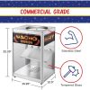 Nacho Machine Food Warmer - Steel Countertop Display Case and Merchandiser for Tortilla Chips, Peanuts, and Popcorn by Great