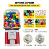 VEVOR Gumball Machine, 1-inch Candy Vending Machine, Commercial Gumball Vending Machine with Adjustable Candy Outlet Size